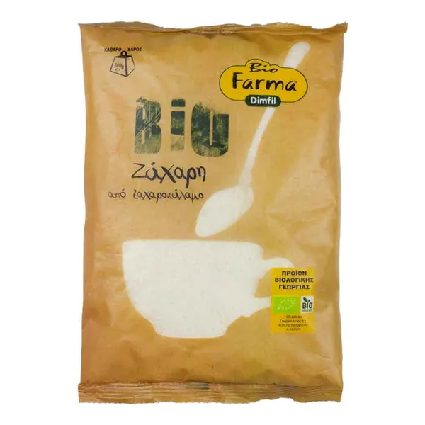 Bio Farma Ζάχαρη Ζαχαροκάλαμου Βιολογική 500γρ.