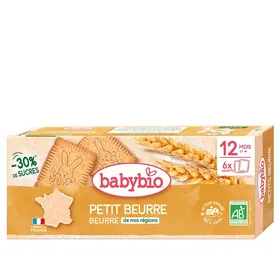 BABYBIO Βιολογικά Μπισκότα Βουτύρου (πτι μπερ) 12+ Μηνών 120 GR