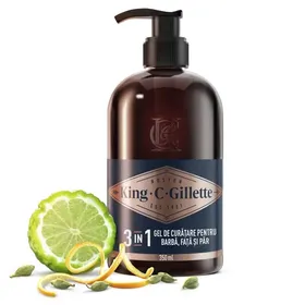 Gel Καθαρισμού King C Beard & Face
