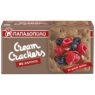 ΠΑΠΑΔΟΠΟΥΛΟΥ Κράκερς Χαρούπι 190g