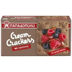 ΠΑΠΑΔΟΠΟΥΛΟΥ Κράκερς Χαρούπι 190g