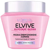 Elvive Glycolic Gloss Μάσκα Λάμψης 300ml