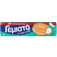 Μπισκότα Γεμιστά με Καρύδα Παπαδοπούλου 200 g
