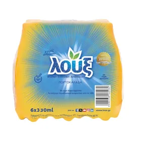 Πορτοκαλάδα χωρίς Ανθρακικό 6x330ml