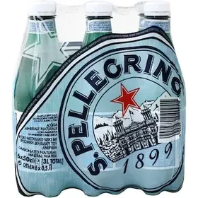 Νερό Φυσικό Μεταλλικό Ανθρακούχο San Pellegrino 6X500 ml