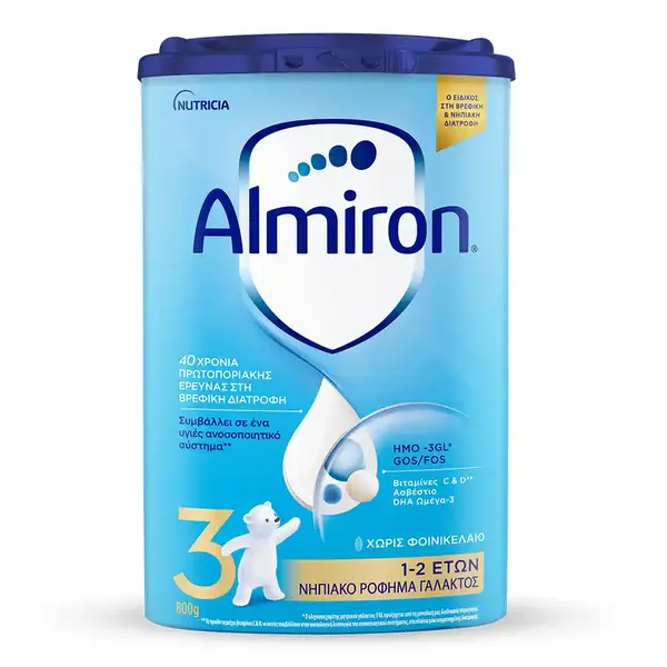 Nutricia Almiron 3 Παιδικό Γάλα Σκόνη 1-2Ετών 800γρ.