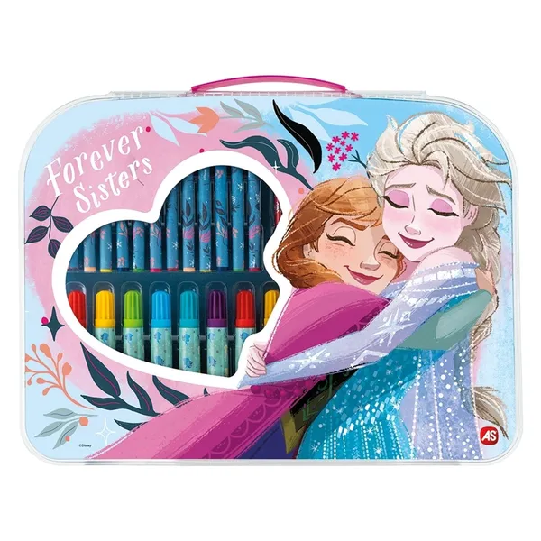 (Elsa & Anna) Σετ Ζωγραφικής Art Case