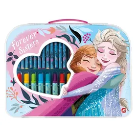 (Elsa & Anna) Σετ Ζωγραφικής Art Case