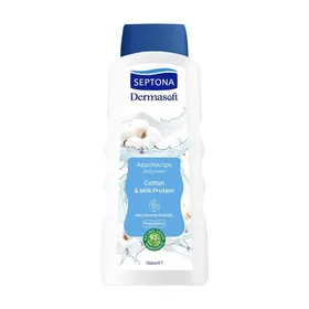 αφρόλουτρο dermasoft cotton & milk 750ml