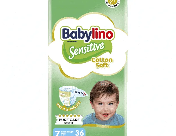 Sensitive ανοιχτές πάνες No7 extra large plus 36 τεμαχίων