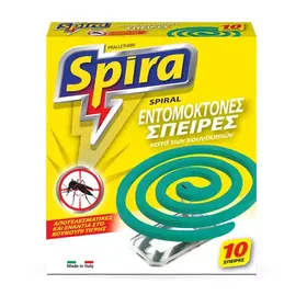 Spira Εντομοαπωθητικές Σπείρες Κίτρινο 10τεμ.