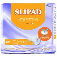 Ανοιχτές Πάνες Ακράτειας Ενηλίκων Large Νο3 Slipad 11τεμ