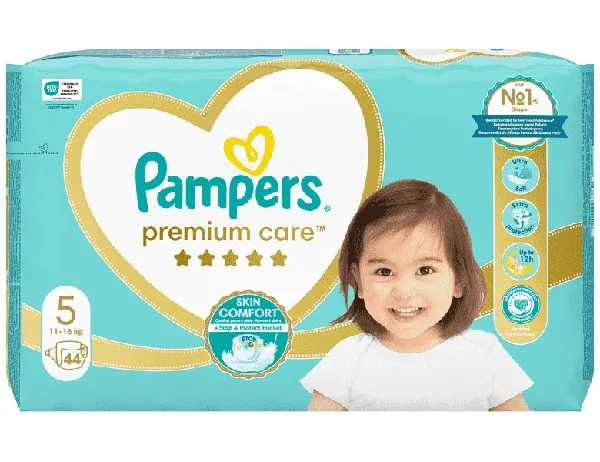 calm n' care ανοιχτές παιδικές πάνες Νο5 44τεμ.