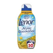 LENOR Fresh Air Υπερσυμπυκνωμένο Μαλακτικό Ρούχων Ολάνθιστο Λιβάδι 50 πλύσεις