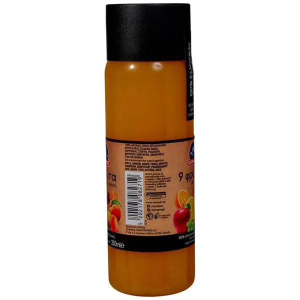 10 ΦΡΟΥΤΑ ΜΕ ΒΙΤΑΜΙΝΕΣ 100% ΧΥΜΟΣ 250ml