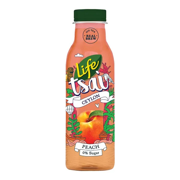 ICE TEA TSAI CEYLON Peach 0% Sugar, EARL GREY Lemon 0% Sugar