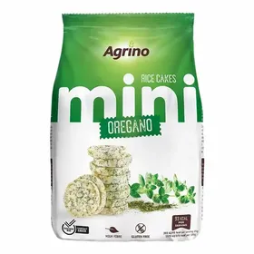 Mini Ρυζογκοφρέτες με Ρίγανη Χωρίς γλουτένη 50g