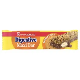 Παπαδοπούλου Digestive Bar Maxi Μπανάνα 50gr