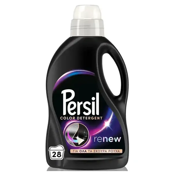 Persil Black Υγρό Απορρυπαντικό Πλυντηρίου Ρούχων Για Σκούρα 28mez. 1,4lt.