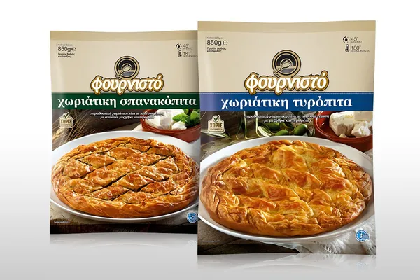 Παραδοσιακή στριφτή πίτα με πράσο