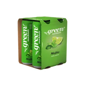 mocktails 330ml 4τεμ (mojito / Paloma)