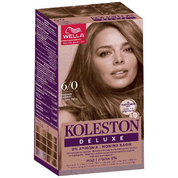 Koleston Deluxe Βαφή Μαλλιών Dark Blonde No 6/0