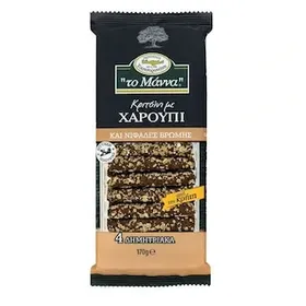 Κριτσίνια με Χαρούπι & Βρώμη