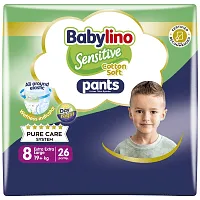BABYLINO Sensitive Pants No8 20+kg 26τεμ.