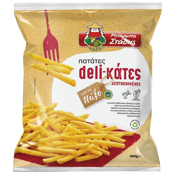 Πατάτες Deli - Κάτες ΜΠΑΡΜΠΑ ΣΤΑΘΗΣ 1kg