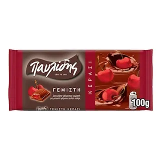 Παυλίδης Σοκολάτα Κεράσι 100gr