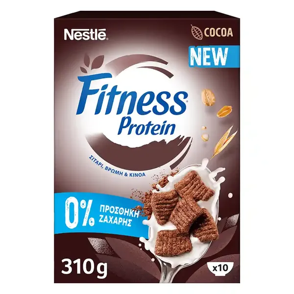 Nestle Fitness Δημητριακά Protein Cocoa 310γρ.