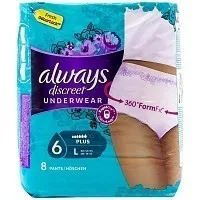 Always Discreet Pants Large 8 τεμ.