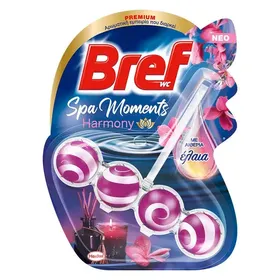 Bref Wc Spa Moments Μπλοκ Τουαλέτας Harmony 50γρ.