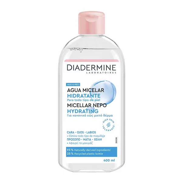 Diadermine Micellar Νερό Καθαρισμού Hydrating 400ml.