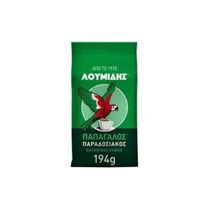 ΛΟΥΜΙΔΗΣ Παπαγάλος Ελληνικός Καφές Κουπάτος 143γρ.