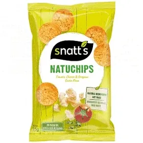 SNATT'S Chips Popped Τομάτα Τυρί Ρίγανη 75gr