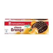 ΠΑΠΑΔΟΠΟΥΛΟΥ Choco Orange Soft Μπισκότα με γέμιση Μαρμελάδας Πορτοκαλιού & Επικάλυψη Σοκολάτας 150g