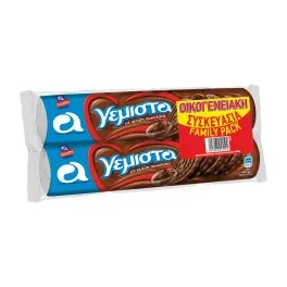 Αλλατίνη Γεμιστά Μπισκότα Με Κακάο 2x200γρ.