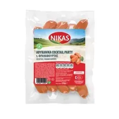 NIKAS Χ.ΓΛΟΥΤ. ΚΟΚΤΑΙΗΛ ΠΑΡΤΥ ΛΟΥΚΑΝ.  220ΓΡ
