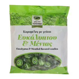Μασούτης Από Τον Τόπο Μας Καραμέλες Ευκαλύπτου Menthol 200γρ.