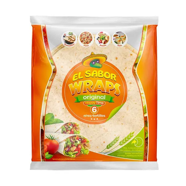 Πίτες tortillas big wrap EL SABOR