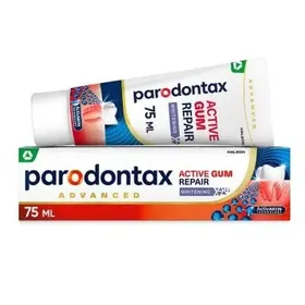 Parodontax Active Gum Repair Whitening, Οδοντόκρεμα για την Aποκατάσταση των Ούλων που Aιμορραγούν από την 1η Εβδομάδα, 75ml