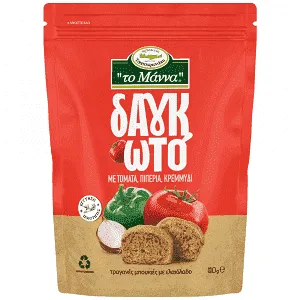 δαγκωτό με τομάτα, πιπεριά & κρεμμύδι 110γρ.