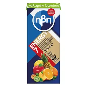 Ήβη Χυμός Energy 7 Blue 250ml.