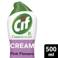 Κρέμα Γενικού Καθαρισμού Pink Flowers Cif 500 ml