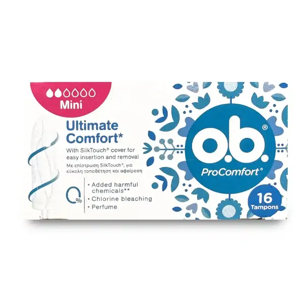 O.B. Pro Comfort Ταμπόν Μίνι Seal 16τεμ.