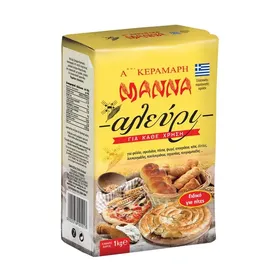 ΑΦΟΙ ΚΕΡΑΜΑΡΗ Μάννα Αλεύρι για Όλες τις Χρήσεις 1kg