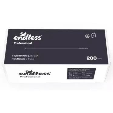 Endless Professional Χειροπετσέτα Ζικ Ζακ 390g 2φυλλη