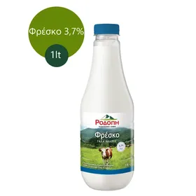 Φρέσκο αγελαδινό γάλα ΡΟΔΟΠΗ 1lt πλήρες ή ελαφρύ ΜΕ ΕΚΠΤΩΣΗ 25%