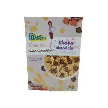 ΓΑΛΑΞΙΑΣ SHAPE CHOCOLATE 375γρ